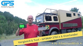 Test Garmin GPSMAP 276CX und Overlander im Vergleich  für Weltreise und Overlanding geeignet [upl. by Enaujed]