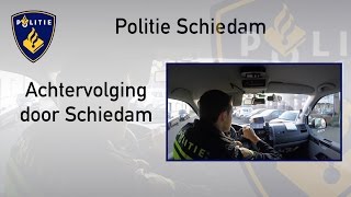 Politie PRO247 Achtervolging door Schiedam [upl. by Macdonell]