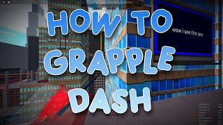 How to grapple dash Roblox Parkour [upl. by Aretse]