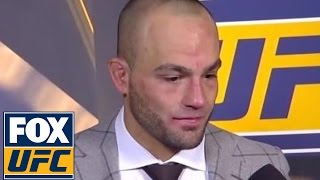 Eddie Alvarez interview after losing to Conor McGregor in New York City  UFC 205 [upl. by Ynobe]