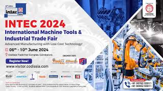 INTEC 2024  20th edition of International Machine Tools amp Industrial Trade Fair [upl. by Annatsirhc]