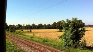 HD720cam  Zugfenster Aussicht  Ortenau im Spätsommer [upl. by Prochora269]