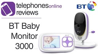 BT Baby Monitor 3000 Review By Telephones Online [upl. by Htims577]