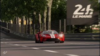 2024 Ford GT  24HR LEMANS Raceway TOP SPEED RUN [upl. by Chader]