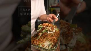 Green bean casserole thanksgiving sidedish greenbeancasserole [upl. by Adamski]