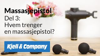 Massasjepistol –del 3 –Hvem trenger en massasjepistol—KjellTV [upl. by Slosberg]