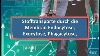 Stofftransporte durch die Membran Endocytose Exocytose Phagacytose Pinocytose [upl. by Oinigih856]