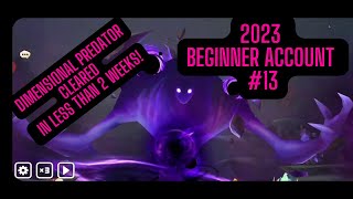 Summoners War F2P Beginner Account 13 Dimensional Predator Cleared And Account Summary [upl. by Anib467]