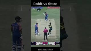 Rohit show vs Mitchel starc🏏 [upl. by Dubenko]