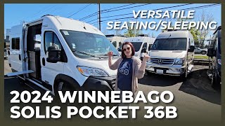 New 2024 Winnebago Solis Pocket 36B  Fife WA  21535 [upl. by Euqinue]