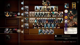 The Witcher 3 Gwent  High Score Skellige  645 points match  627 points round [upl. by Newkirk]