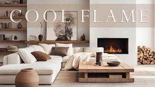 Cool Flame Water Vapour Fireplace by Planika [upl. by Elleiram]