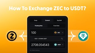 How To Convert Zcash To Tether USDT [upl. by Brufsky637]