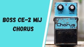 boss ce 2 chorus pedal [upl. by Uchida204]