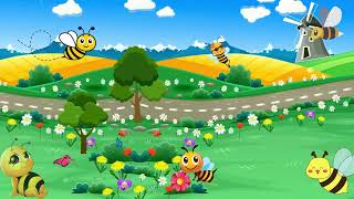 Fun Catchy Buzzworthy Kids Tune The Busy Bee Song [upl. by Ettore]