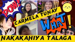 CARMELA TUNAY HIYANG HIYA SA GINAWA NYA SA LIVE NI EYA LAURE WITH BUDING DUREMDES [upl. by Weksler60]