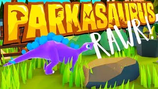 The BEST JURASSIC PARK Ever  New DINOSAUR GAME  Parkasaurus Gameplay [upl. by Asilana292]