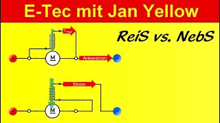 Gleichstrommotor 88 Reihenschlussmotor vs Nebenschlussmotor [upl. by Ailuj736]