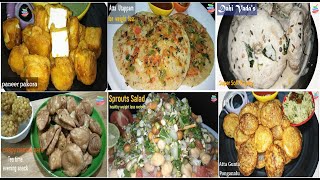 6 evening snack recipes  tea time snack 6 instant recipes  6 healthy amp tasty recipes  whk [upl. by Aysa]