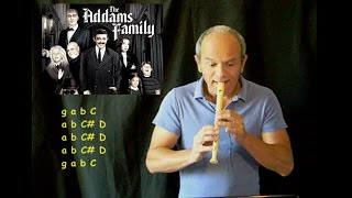 The Addams Family English Version  sheet music [upl. by Otineb175]