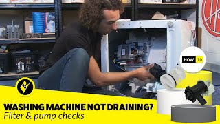 Washing Machine Not Draining Water Properly  How to Fix [upl. by Retsevlys916]