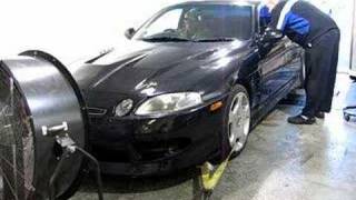 Dyno PULL LARge TURBO JDM IMPORTED Toyota Soarer T78 Single Turbo [upl. by Yole]