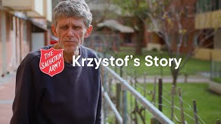 Salvo Story After 16 years living on the streets Krzystof met the Salvos [upl. by Repsag]