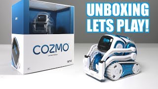 Unboxing amp Lets Play  BLUE COZMO  Limited Edition  Ankis New Cute Robot FULL REVIEW [upl. by Aurthur57]