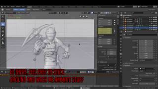 Making A Fight Animation Timelapse Blender 28 [upl. by Yatnoj849]