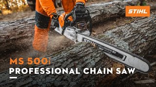 MS 500i Professional Chain Saw  STIHL [upl. by Ulu]