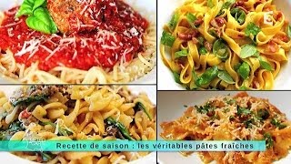 210514 Recette de saison  les véritables pâtes fraîches [upl. by Moor]