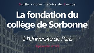 La formation du collège de Sorbonne  Université de Paris [upl. by Joyann696]