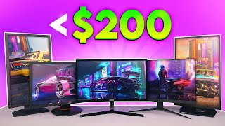 Top 5 Budget 144hz Gaming Monitors Under 200 [upl. by Pleasant105]