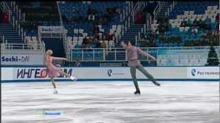 Tatiana VOLOSOZHAR Maxim TRANKOV 2013 FS Russian Nationals [upl. by Einuj863]