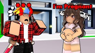 I Became PREGNANT Roblox Brookhaven 🏡RP [upl. by Michele]