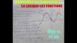 controle n1 sur la logique et generalites sur les fonctionniveau 1bsxf [upl. by Zednanref]