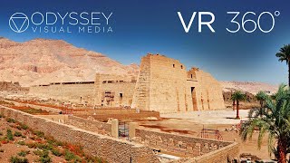 Medinet Habu Egypt Virtual Tour  VR 360° Travel Experience [upl. by Umont]