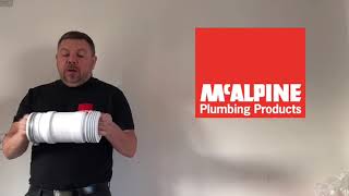 How to fit a McAlpine Boss Connector mcalpine plumbing easytoinstall howto bossconnectors [upl. by Ben]