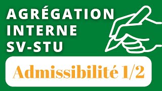 AGREGATION INTERNE SVT  Comment se préparer à lépreuve de synthèse dadmissibilité [upl. by Acinok]