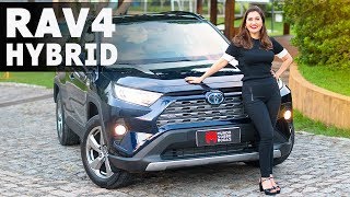 Toyota RAV4 2020 Hybrid  SUV médio com consumo de 10 [upl. by Darryn]