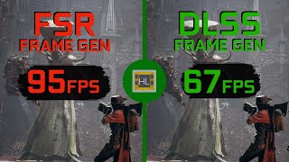 FSR 3 vs DLSS 3 FRAME GENERATION ON RTX 4070 [upl. by Odnala304]