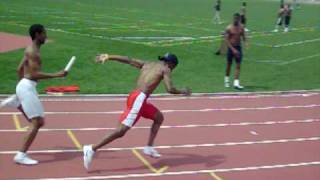 How to do a 4X100m Relay Pass [upl. by Sheila]