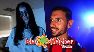 Los Pasajes del Terror DESDE DENTRO  Halloween Isla Mágica 2023 [upl. by Cave]