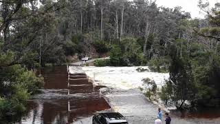 Ansons Bay and St Helens Floodways DJI Mavic Air [upl. by Smith542]