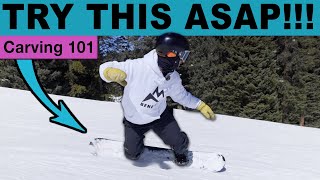 10 Best Carving Tips amp Drills for EVERY SNOWBOARDER  Beginner to Advanced [upl. by Kwon]