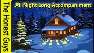 Guided Sleep Meditation Story The Log Cabin with All Night Long Ambience 11 Hours [upl. by Netsuj]