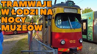 Linia muzealna 102 i linia specjalna J1  Tramwaje w Łodzi [upl. by Rabkin]