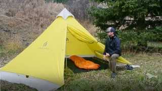 Sierra Designs Mountain Guide Tarp Review [upl. by Nivrek]