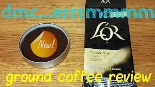 LOR Classique Roast amp Ground Coffee Review [upl. by Rory]