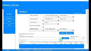 Simple CRUD 3  NO CUT TAGALOG TUTORIAL  PAYROLL [upl. by Bertila750]